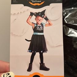 Halloween Costume Cat Witch NEW