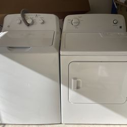 GE WASHER & AMANA DRYER SET 
