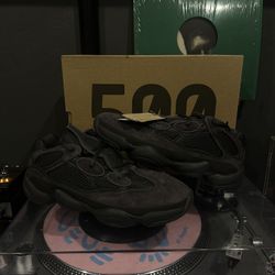 Adidas Yeezy 500 Utility Black Sz 9.5 