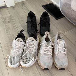 Nike, Adidas & Work Shoes (Sizes 8-8.5)