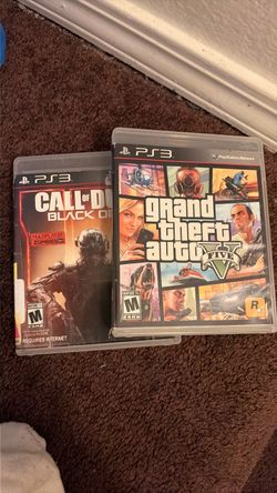 GTA 5 and CALL OF DUTY BLACK OPPS 3