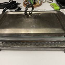 Sterling Silver Plate  Serving Dish
