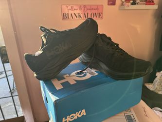 New All Black Hoka