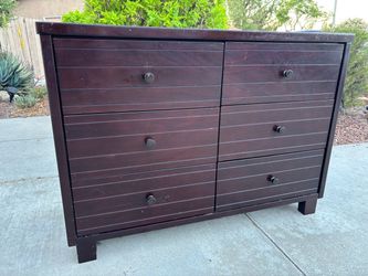 Simmons 6 Drawer Dresser Chest of Drawers Furniture
