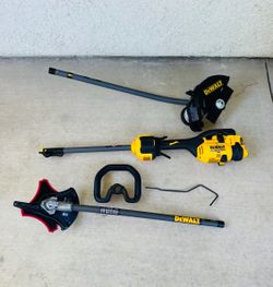 DEWALT FLEXVOLT 60V MAX 7.5 in. Attachment Capable Edger + Brush Cutter (Tool Only) New