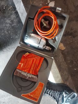 Black & Decker Corded Drill Kit with Case
