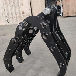 Mini Excavator Grapple 3 And 5/8 Inch Pin 