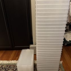 IRIS 30-Pack of 6-Quart shoe / Misc Storage Bins. 