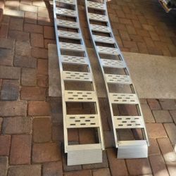 12"×90"  1500lb. Aluminum Fixed S curved Track.  (Rampas)