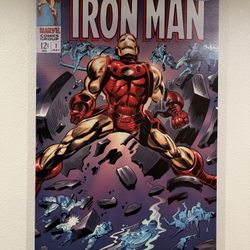 Marvel Superhero Wall Decor Bundle – Canvases, Frames, Hat Rack & Piggy Bank – $100