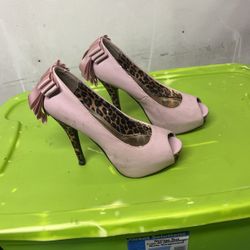 Fabulous Pink And Leopard Heals