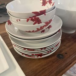 Dishes - Mikasa Pure Red