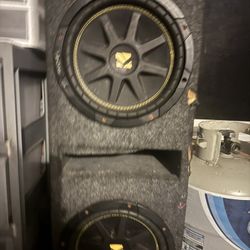 10 in speaker box w amp