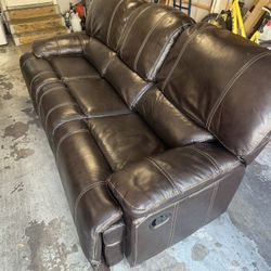 Leather Recycling Sofa