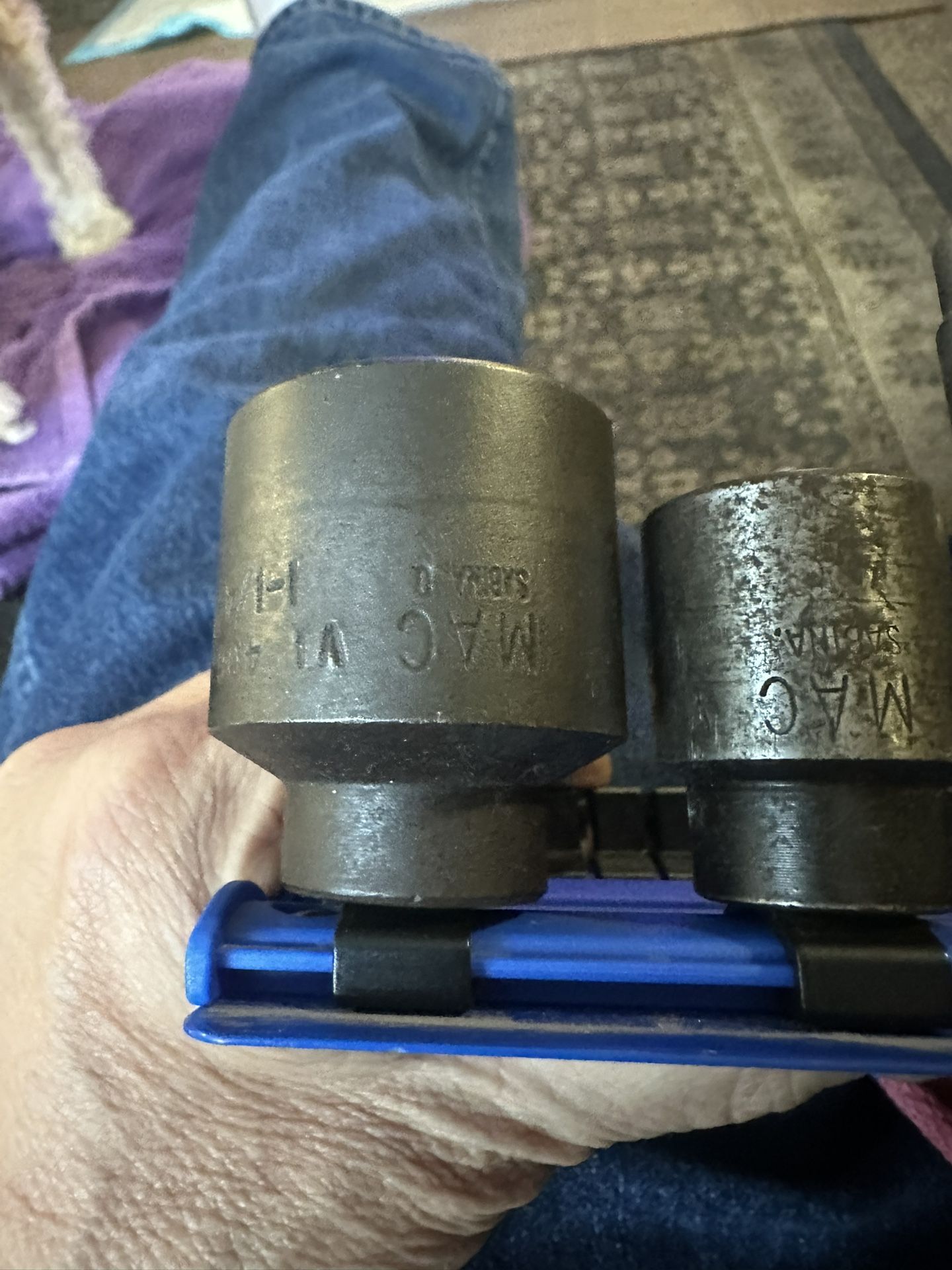 7 MAC Tool Sockets Wrenched Automotive