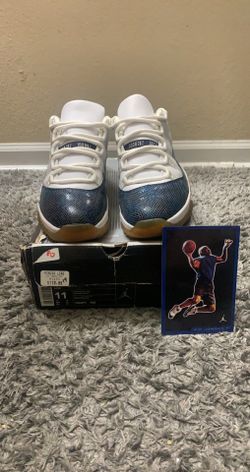Air Jordan Retro 11 low “Snakeskin” OG size 11