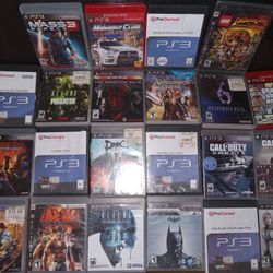 22 PS3 Games For $6 Each
