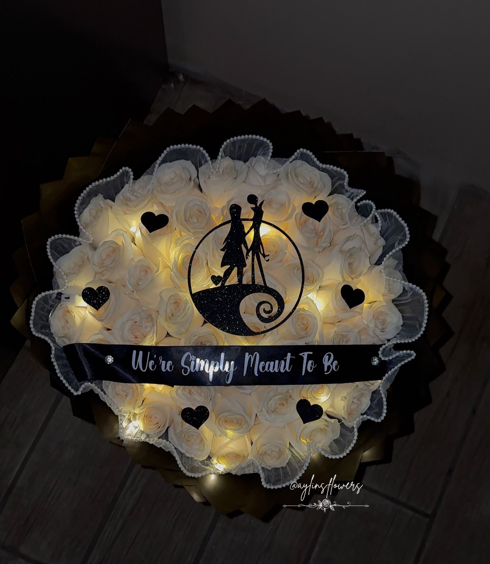 Halloween Ramo  Flower Roses Bouquet Roses