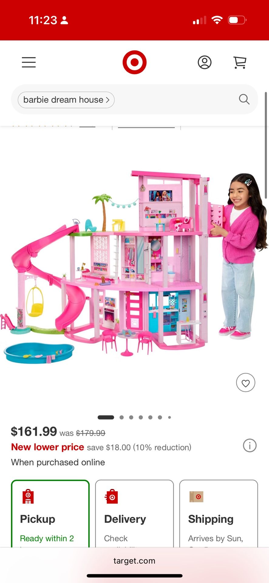 Barbie dollhouse