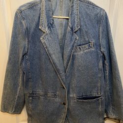 Vintage Liz Wear women's denim jacket size 6