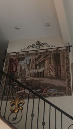 Over size , gorgeous tapestry, beutiful 60”x 78”