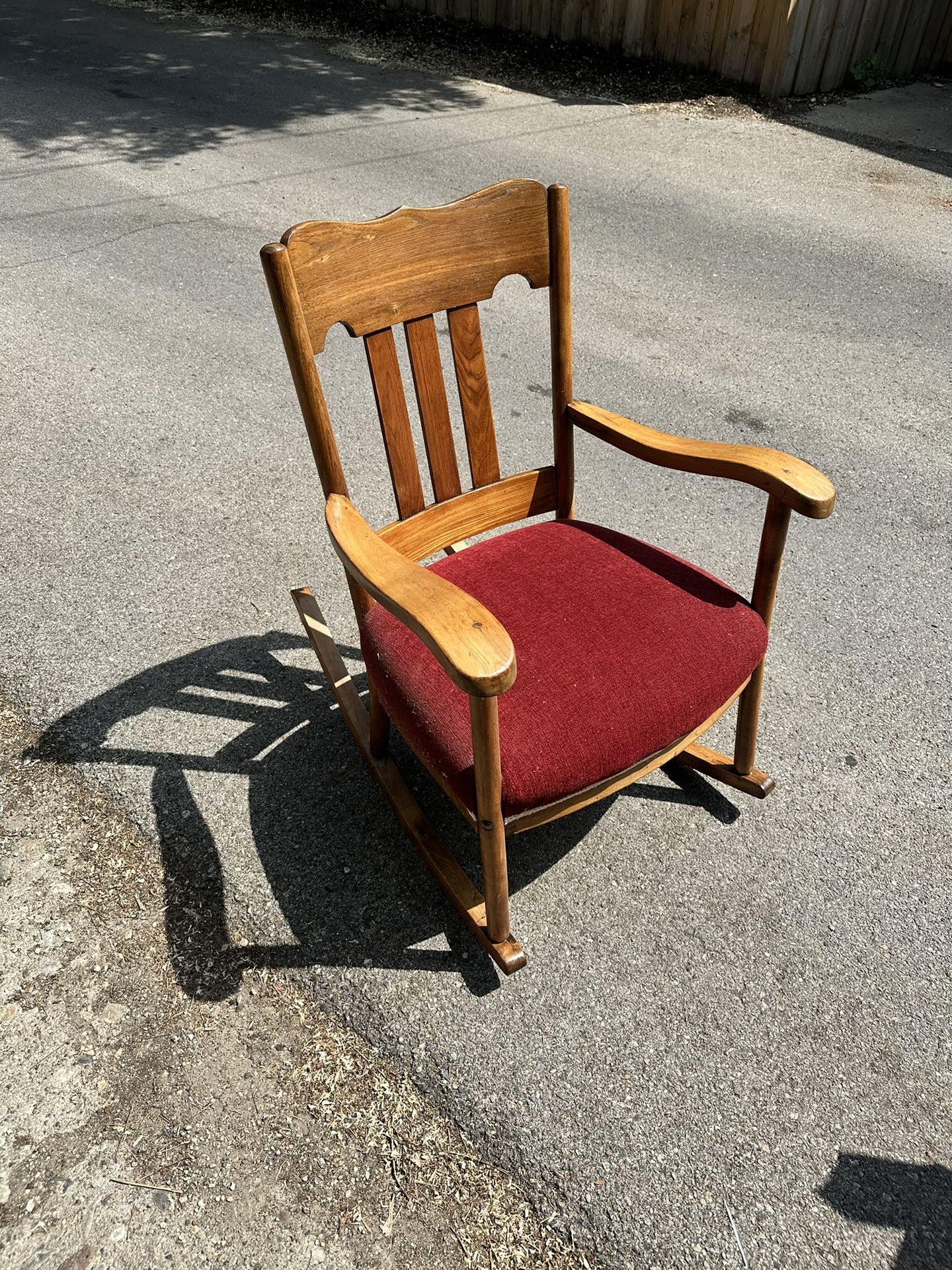 Refinished Antique Rocking Chair