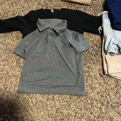 Basket Of Kids Clothes 12-24 Months. 