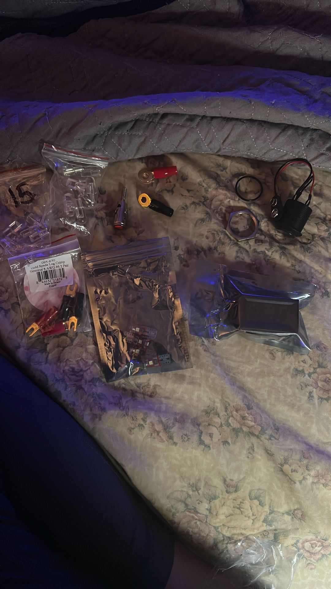 Misc New Car Audio Parts/bulbs/switches/decimal Meter