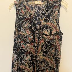 Sleeveless Summer Blouse