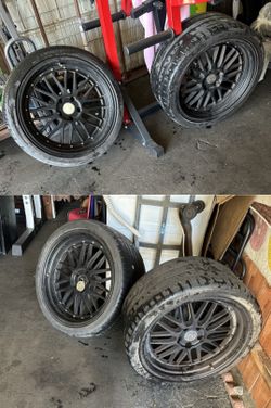 JNC Rims 20x10 Squared all 4