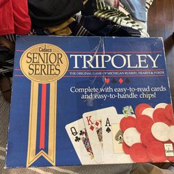 Tripoley Cadaco Vintage Board Game 1990