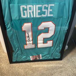 Bob Griese Signed Jersey 