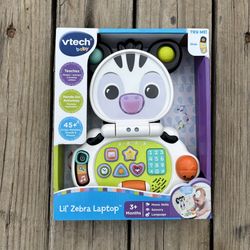 Vtech Baby Lil Zebra Laptop Learning Toy