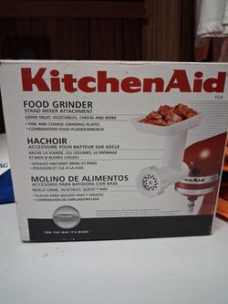 KitchenAid Food Grinder Stand Mixer Attachment FGA