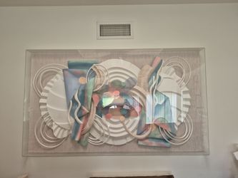 Charish 1980s paper painting