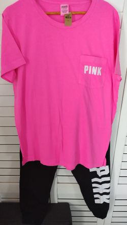 Playera y pants Pink .
