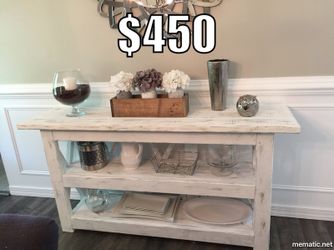 Custom made furniture