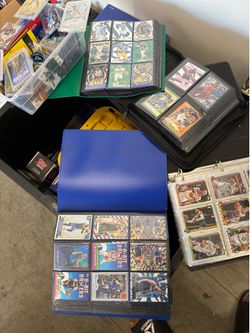 Massive Basketball/Football Trading cards LOT Must Go!