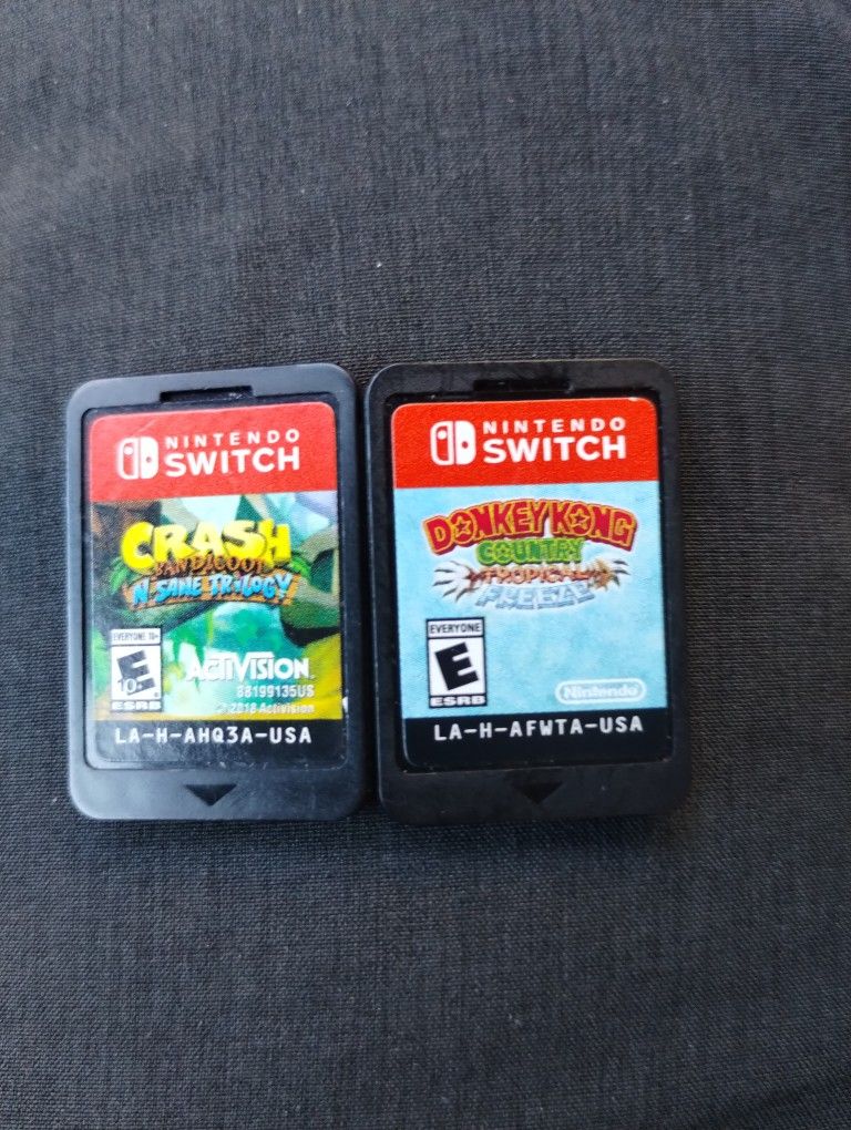 Nintendo Switch Donkey Kong- Crash Bandicoot