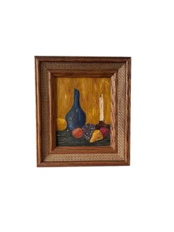 Mid-Century Modernist Oil Painting
