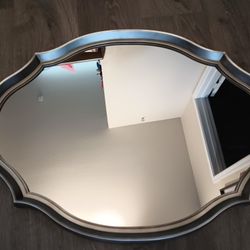 Small Silver Mirror 