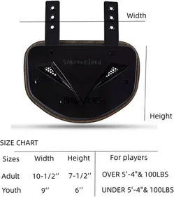 Foot ball back plates