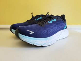 HOKA ONE ONE Men’s Arahi 6 Running Shoes (11D) Outer Space/Bellwether Blue