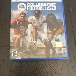 College Football 25  PS5 PLAYED ONCE 