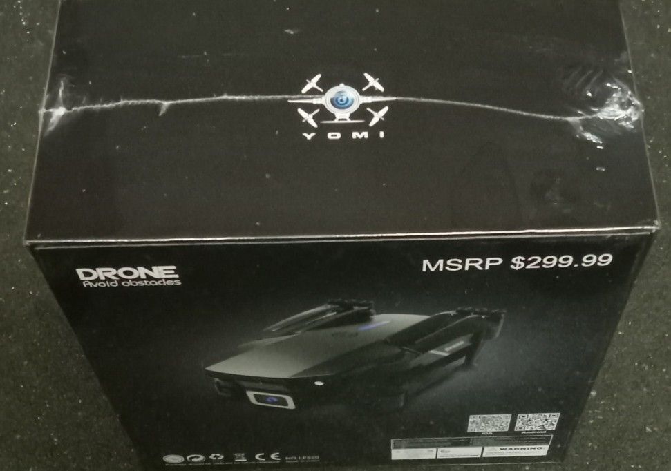 Drone-Avoid Obstacles SMS 4K Camera Retail $299 New And Sealed