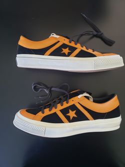 Converse One Star Academy Low Russet Orange Black