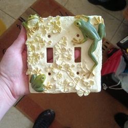Frog Light Switch Cover
