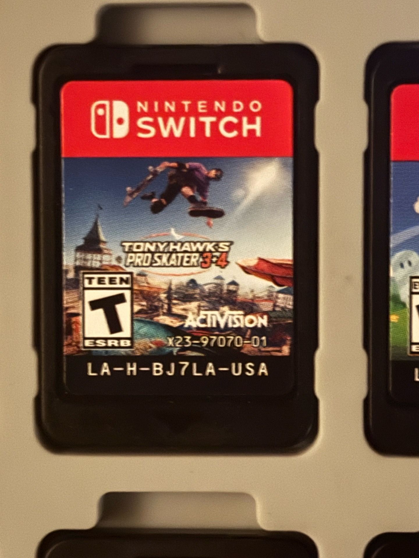 Tony hawk pro skater 3 n 4 Nintendo switch