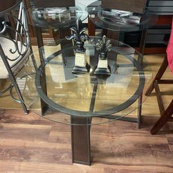 Elegant Glass Coffee and end tables