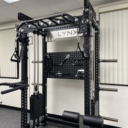 FREE DELIVERY🟢Two In One Home Gym🟢 Functional Trainer🟢Squat Rack🟢Cable Machine 
